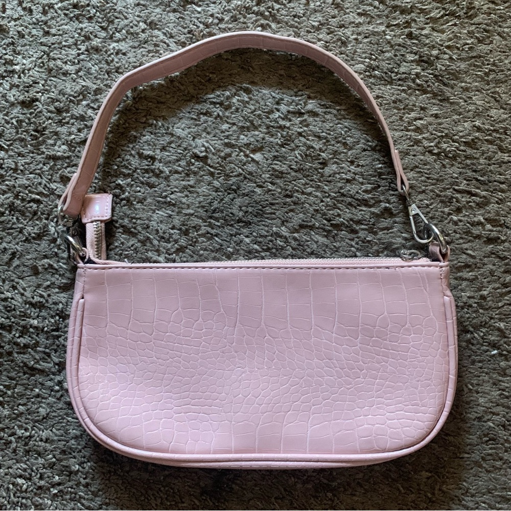 Pink shoulder bag